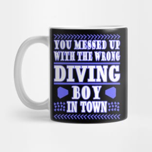 Diving Gas Mask Sea Scuba Coral Gift Mug